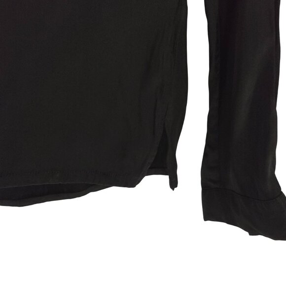 Nation LTD Los Angeles Blouse Long Sleeve Rayon Classy Career Workwear S - Picture 7 of 16
